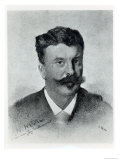 Guy de Maupassant Lámina giclée por Henri Gervex