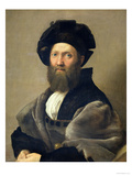 Portrait of Baldassare Castiglione Before 1516 Giclée-Druck von Raphael 