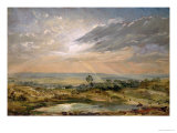 Branch Hill Pond, Hampstead reproduction procédé giclée par John Constable