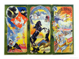 Programme for the "Cirque Rancy," Founded in 1856 reproduction procédé giclée par Francisco Tamagno