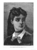 Sophie Germain Aged 14, Illustration from "Histoire Du Socialisme," circa 1880 Giclee Print by Auguste Eugene Leray