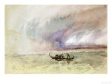 A Storm on the Lagoon, Venice reproduction procédé giclée par William Turner