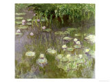 Waterlilies at Midday, 1918 Giclee Print by Claude Monet
