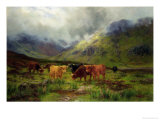 Morning Mists Giclee Print by Louis Bosworth Hurt Morning Mists Giclee Print by Louis Bosworth Hurt