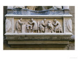 Relief Depicting Artists and Craftsmen at Work Reproduction procédé giclée par Nanni di Banco 