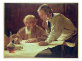 The Old Mariners Giclee Print by Lawrence Carmichael Earle