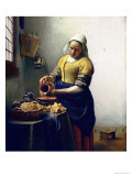 The Milkmaid, circa 1658-60 Reproduction procédé giclée par Jan Vermeer
