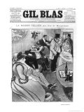 Illustration for "La Maison Tellier" Giclee Print by Théophile Alexandre Steinlen