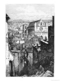 View of Saint-Jean Church, Lyon, Mid-19th Century Giclee Print by Gabrielle Marie Niel