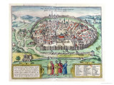 View of Jerusalem, from the Atlas 