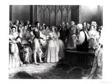 Marriage of Queen Victoria and Prince Albert at St. James's Palace on 10th February 1840 Giclee Print Marriage of Queen Victoria and Prince Albert at St. James's Palace on 10th February 1840 Giclee Print