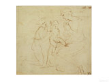Virgin and Child with an Angel Reproduction procédé giclée par Raphael 