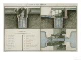Lock with Moveable Lock Chamber Giclee Print by Reboul Lock with Moveable Lock Chamber Giclee Print by Reboul