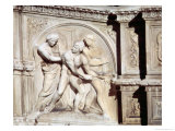 Fonte Gaia (Detail) reproduction procédé giclée par Jacopo Della Quercia