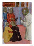 Exorcism of a Man Possessed by a Demon, from the Altarpiece of St. Bernard of Clairvaux Giclee Print by Ferrer Bassa Exorcism of a Man Possessed by a Demon, from the Altarpiece of St. Bernard of Clairvaux Giclee Print by Ferrer Bassa