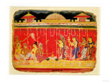 The Marriage of Krishna's Parents, from a Dispersed Manuscript of The ' Lámina giclée