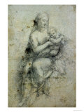 Madonna and Child Giclee Print by Raphael 