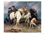 The Deerstalkers' Return, 1827 Giclee Print by Edwin Henry Landseer