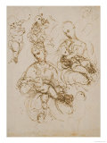 Madonna and Child Studies Reproduction procédé giclée par Raphael 
