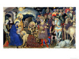 Adoration of the Magi (Detail) reproduction procédé giclée par Gentile Da Fabriano 