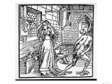 The Devil and the Coquette, Copy of an Illustration from 