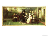 Andrew Marvell Visiting His Friend John Milton Lámina giclée por George Henry Boughton