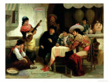 In a Spanish Tavern Giclee Print by Robert Kemm