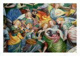 The Concert of Angels, 1534-36 (Detail) Giclée-tryk af Gaudenzio Ferrari The Concert of Angels, 1534-36 (Detail) Giclée-tryk af Gaudenzio Ferrari