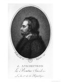 Portrait of Johan Ankarstrom Giclee Print by Francois Bonneville
