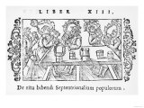 Men Drinking, Illustration from 