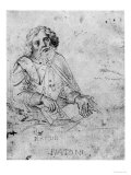 Portrait of Plato Giclee Print by Raphael 