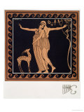 Ballet Scene with Tamara Karsavina 1914 reproduction procédé giclée par Georges Barbier