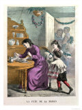 La Fete De La Maman, Illustration from Beaux Jours Et Fetes Des Petits Enfants by A. Des Tilleuls Giclee Print by E. Morel