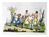 Boxing in England, Illustration from Boxing in England, Illustration from