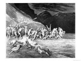 Charon, Illustration from "The Divine Comedy" by Dante Alighieri Paris, Published 1885 Giclee Print by Gustave Doré
