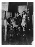 Simone Breton, Gala Eluard Max Ernst Andre Breton Robert Desnos Paul Eluard and Joseph Delteil 1923 Giclee Print