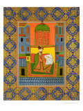 Portrait of Chota Rustaveli after a Miniature Giclee Print by Grigori Grigorevich Gagarin
