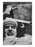 Poster for Sergey Eisenstein's Film, "Battleship Potemkin" reproduction procédé giclée