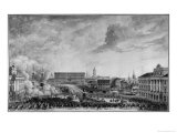View of Stockholm, Late 18th Century Giclee Print by Louis Jean Desprez