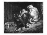 Minos, King of Crete, Illustration from "The Divine Comedy" by Dante Alighieri Giclee Print by Gustave Doré