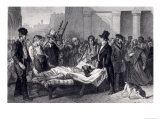 Cholera in Paris, 1832 Giclee Print