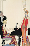 Incantation, Illustration for 'Gazette Du Bon Ton', 1922 (Pochoir Print) Reproduction procédé giclée par Georges Barbier