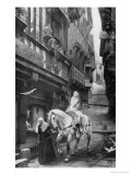 Lady Godiva Riding Through the Streets of Coventry reproduction procédé giclée par Jules Joseph Lefebvre