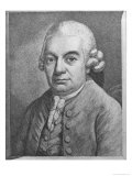 Portrait of Carl Philipp Emanuel Bach Giclee Print
