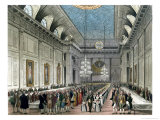 The Procession at Freemasons' Hall, Queen Street, on the Occasion of the Annual Dinner Giclee Print by T. & Pugin Rowlandson