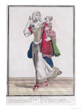 A Nursemaid with a Child Giclee-trykk av Nicolas Bonnart