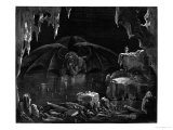 Illustration from "The Divine Comedy" by Dante Alighieri Paris, Published 1885 reproduction procédé giclée par Gustave Doré