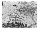 Russian Army Laying Siege to Riga Lámina giclée Russian Army Laying Siege to Riga Lámina giclée