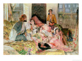 The Harem, circa 1850 Lámina giclée por John Frederick Lewis The Harem, circa 1850 Lámina giclée por John Frederick Lewis