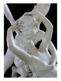 Psyche Revived by the Kiss of Love (Detail) Reproduction procédé giclée par Antonio Canova